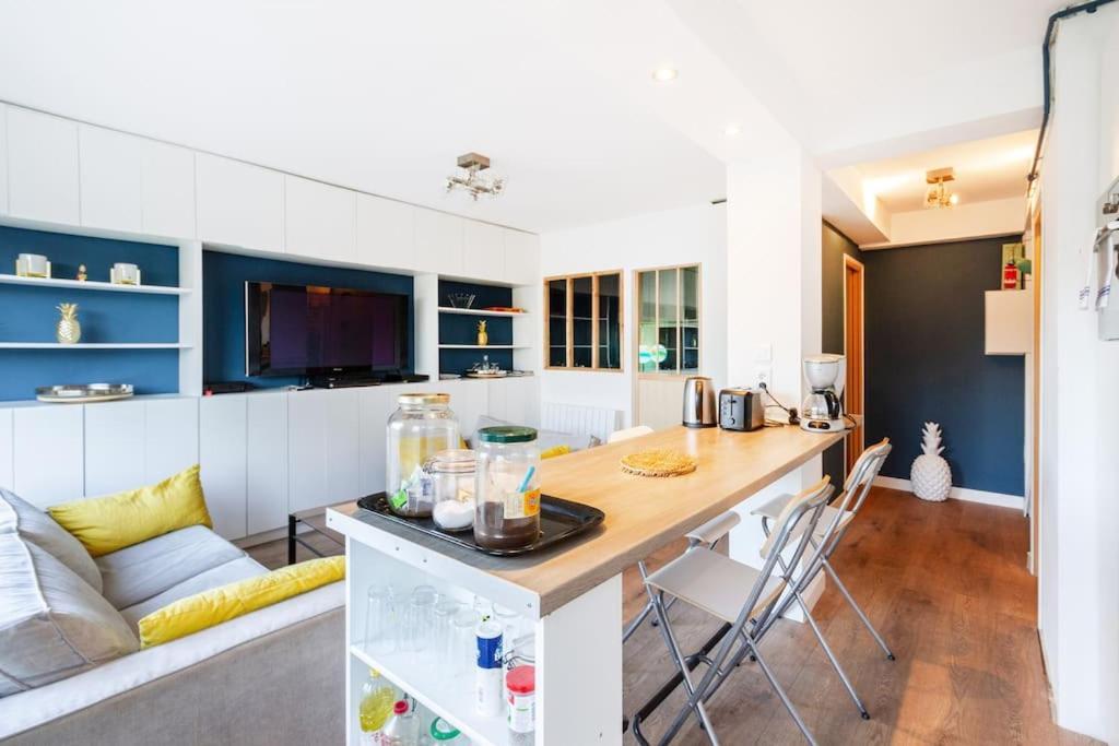 1 Bedroom/Clim/Wifi, St Michel Station Toulouse Kültér fotó