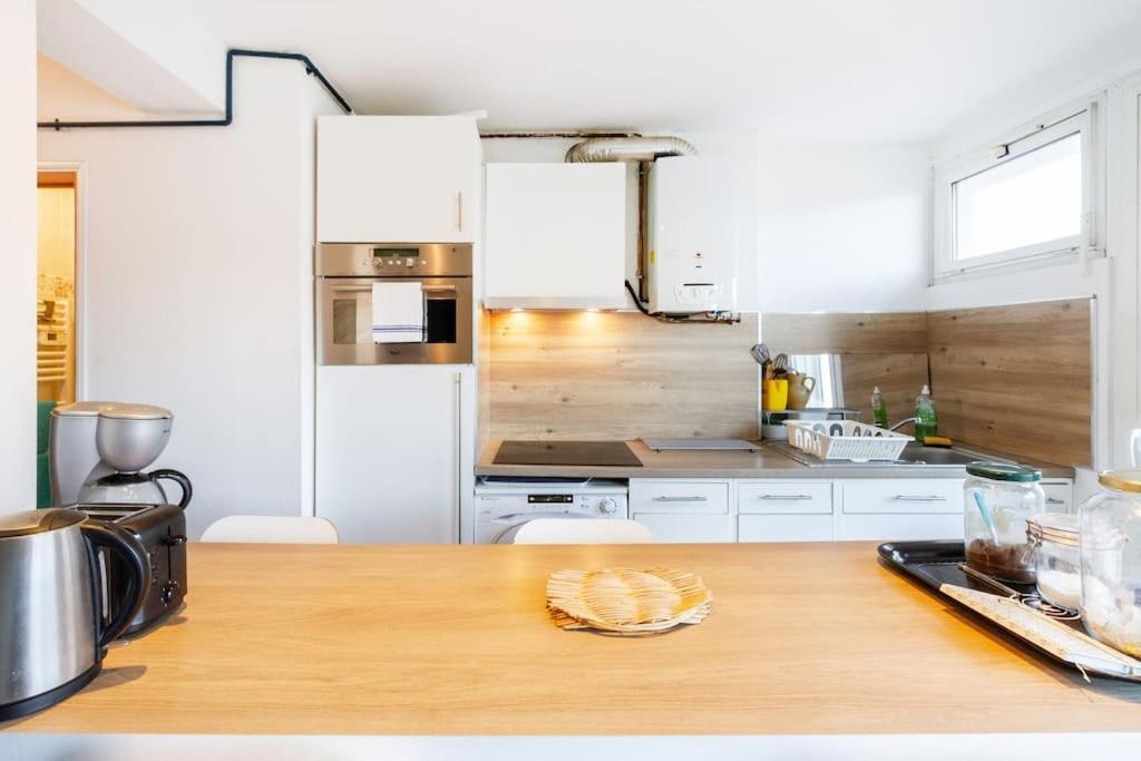 1 Bedroom/Clim/Wifi, St Michel Station Toulouse Kültér fotó