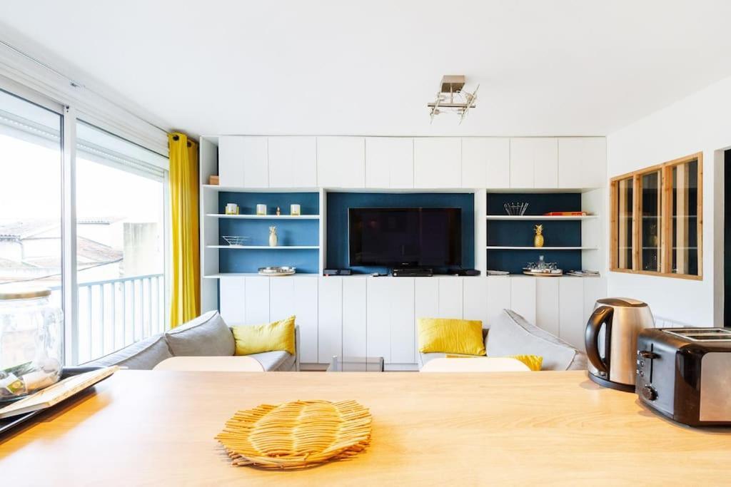 1 Bedroom/Clim/Wifi, St Michel Station Toulouse Kültér fotó